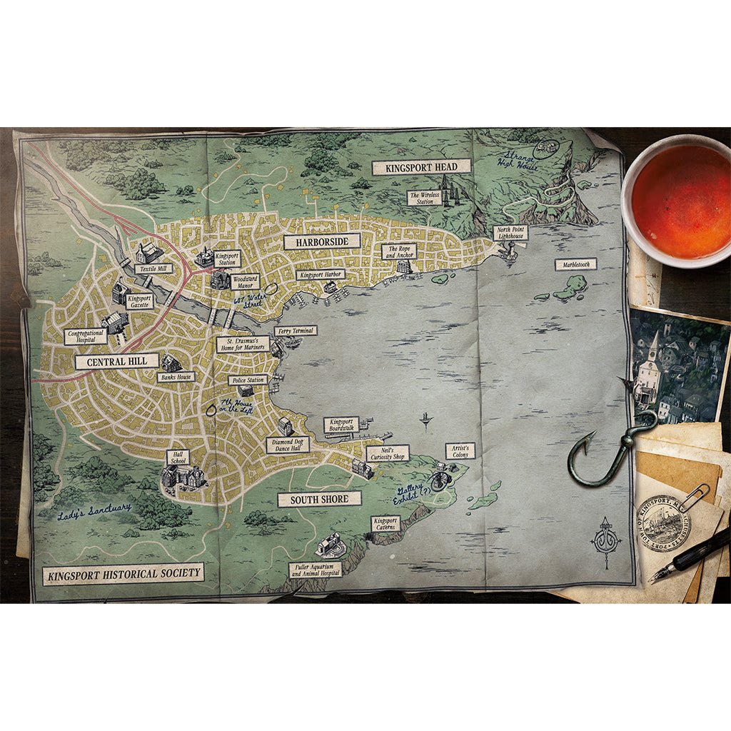 Arkham Horror RPG - Dreams of Kingsport (Preorder) Tabletop Role Playing Games The Compleat Strategist