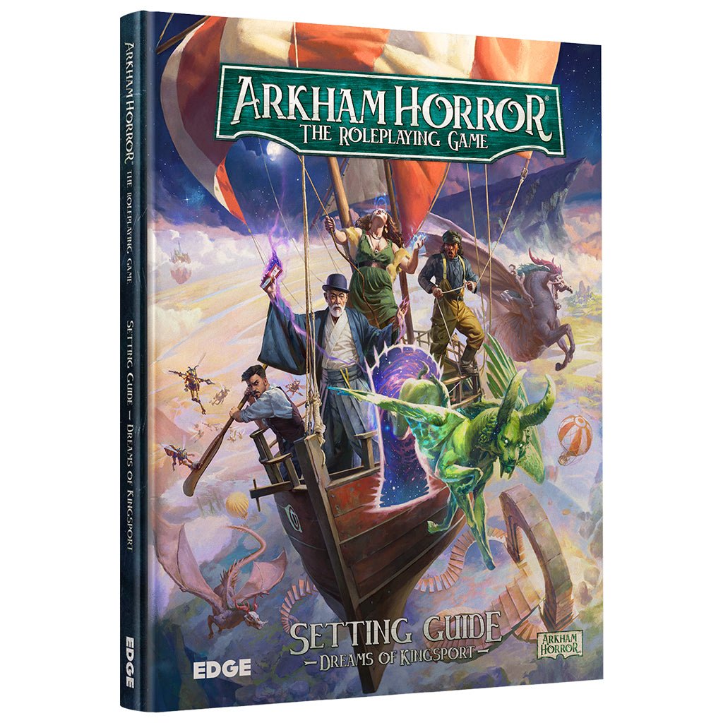Arkham Horror RPG - Dreams of Kingsport (Preorder) Tabletop Role Playing Games The Compleat Strategist
