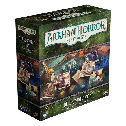 Arkham Horror: The Card Game - The Drowned City Investigator Expansion Card Games The Compleat Strategist