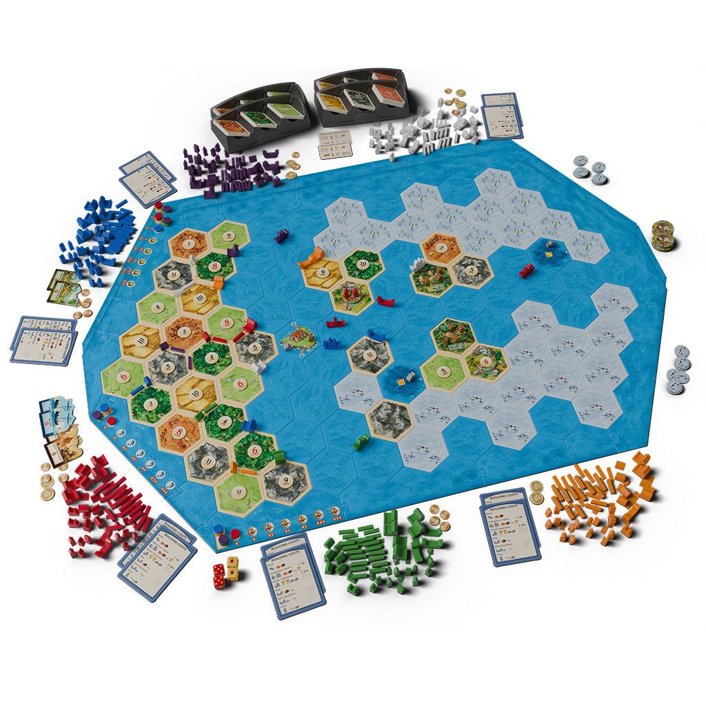 CATAN® – Explorers & Pirates 5 - 6 Player Expansion Board Games The Compleat Strategist