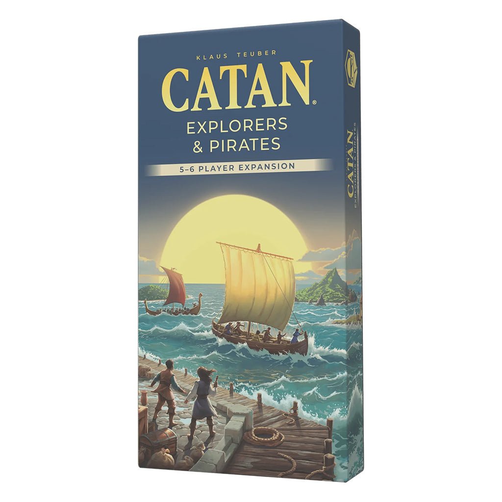 CATAN® – Explorers & Pirates 5 - 6 Player Expansion Board Games The Compleat Strategist