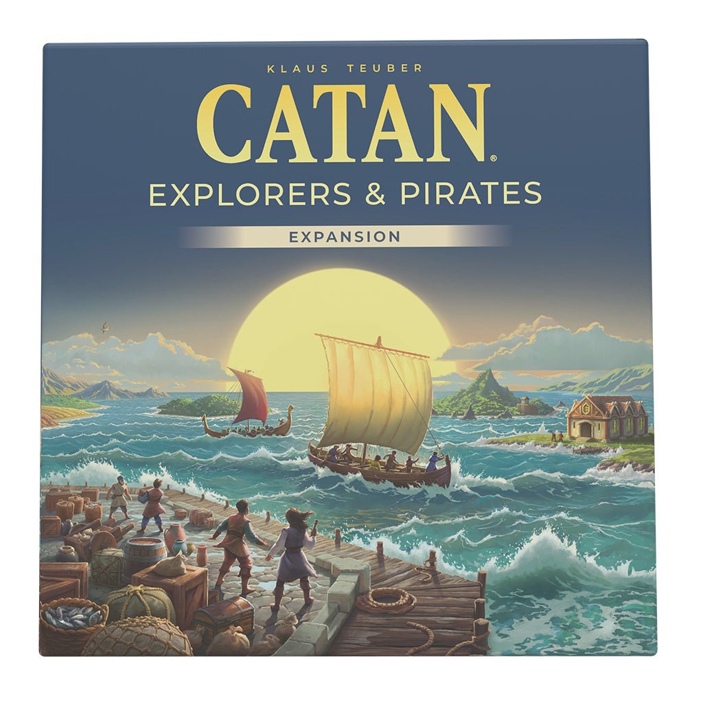 CATAN® – Explorers & Pirates Expansion Board Games The Compleat Strategist
