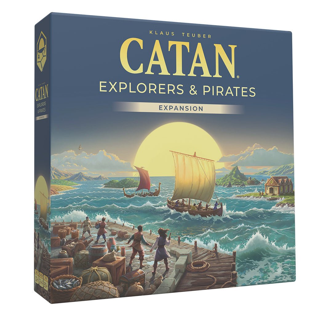 CATAN® – Explorers & Pirates Expansion Board Games The Compleat Strategist