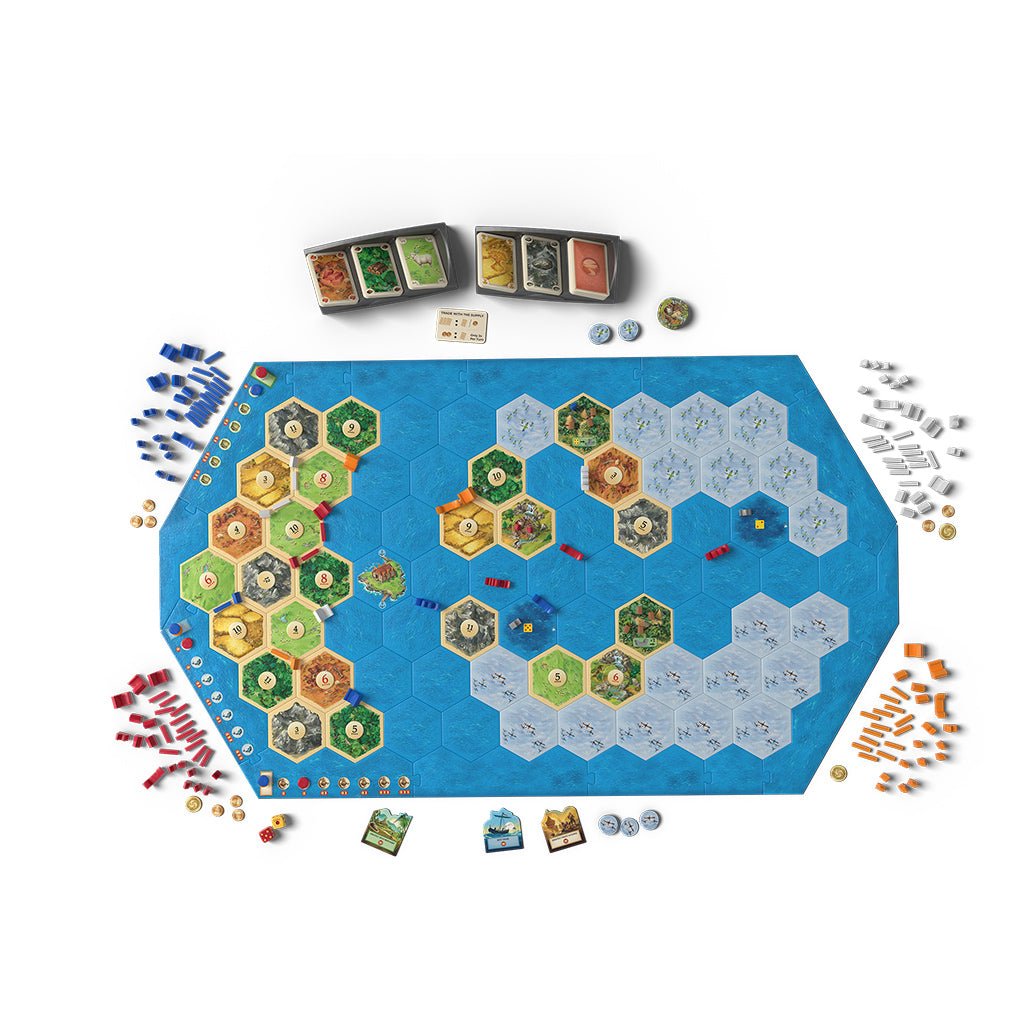 CATAN® – Explorers & Pirates Expansion Board Games The Compleat Strategist