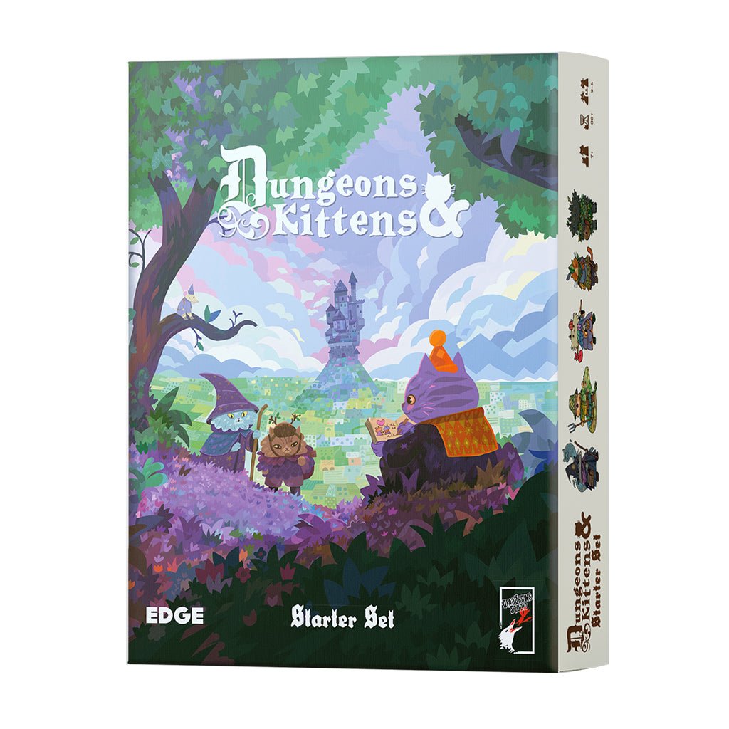 Dungeons and Kittens RPG Starter Set (Preorder) Tabletop Role Playing Games The Compleat Strategist