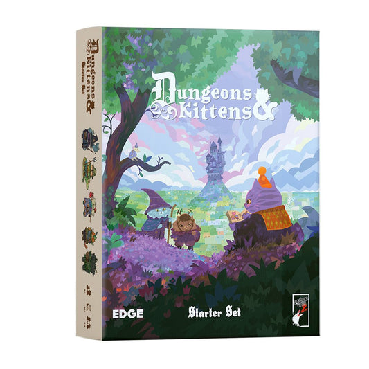 Dungeons and Kittens RPG Starter Set (Preorder) Tabletop Role Playing Games The Compleat Strategist