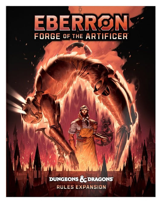 Dungeons & Dragons RPG: Eberron - Forge of the Artificer Alternate Hard Cover (Preorder) Tabletop Role Playing Games The Compleat Strategist