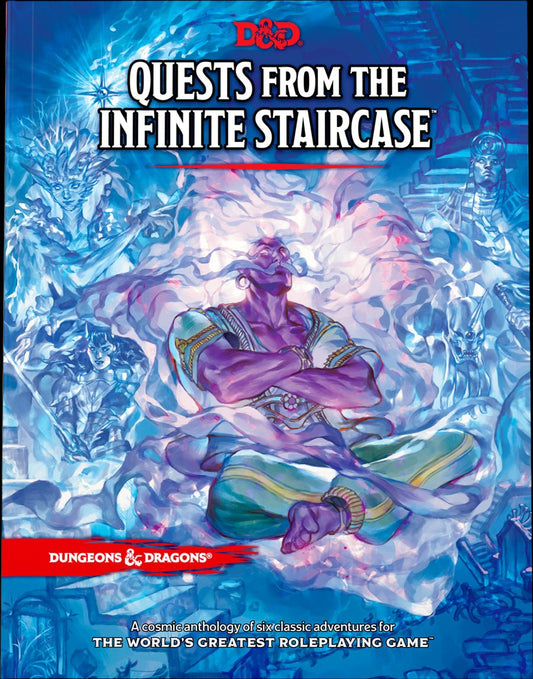Dungeons & Dragons RPG: Quests from the Infinite Staircase Hard Cover (Preorder) from WIZARDS OF THE COAST, INC at The Compleat Strategist
