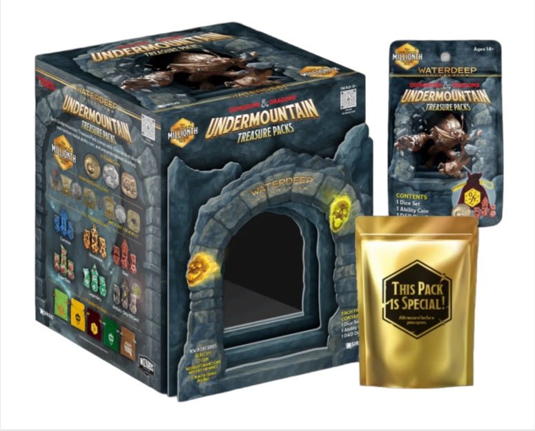 Dungeons & Dragons: Undermountain Treasure Pack (1 pack) Dice The Compleat Strategist