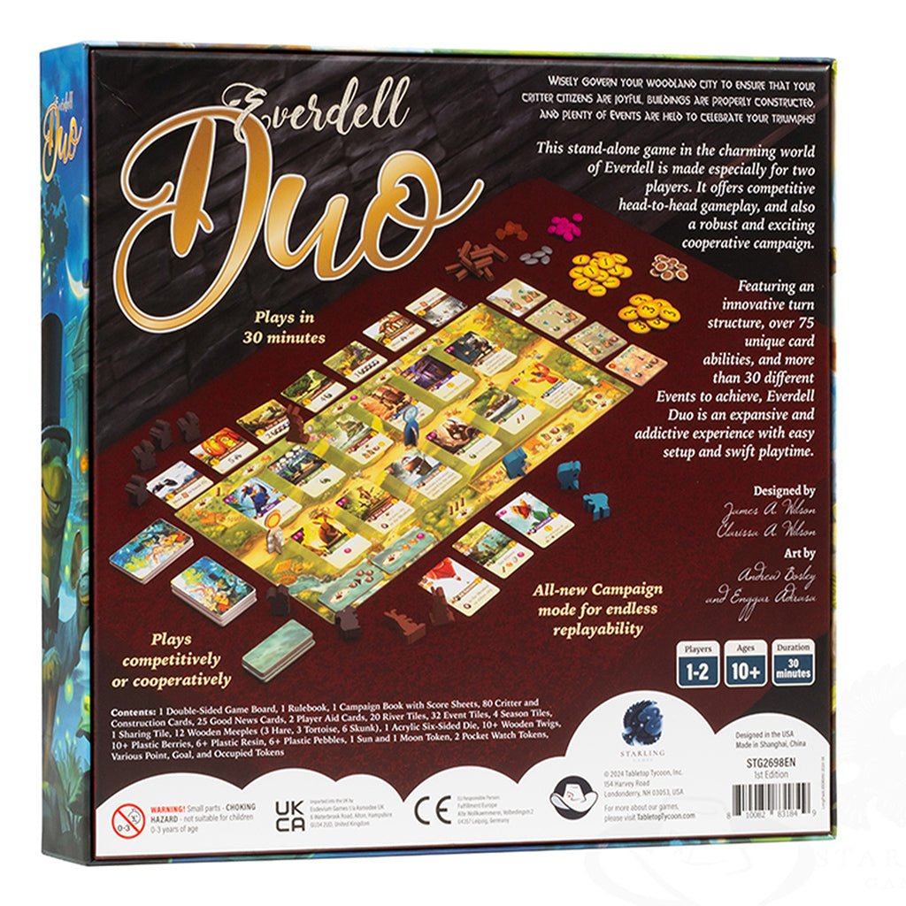 Everdell Duo (Preorder) Board Game The Compleat Strategist