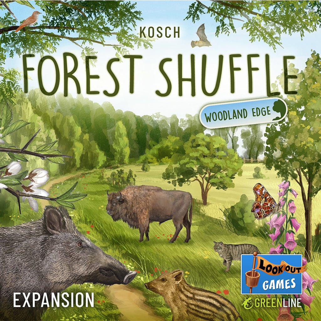 Forest Shuffle: Woodland Edge - Espansione Gioco Di Carte Con 36 Nuove Carte E Cespugli