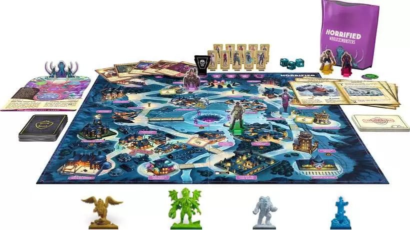 Horrified: World of Monsters Board Games The Compleat Strategist
