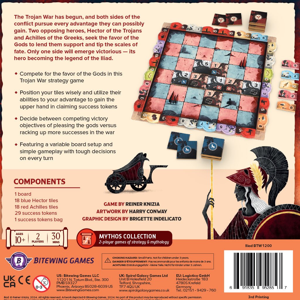 Iliad (Preorder) Board Games The Compleat Strategist
