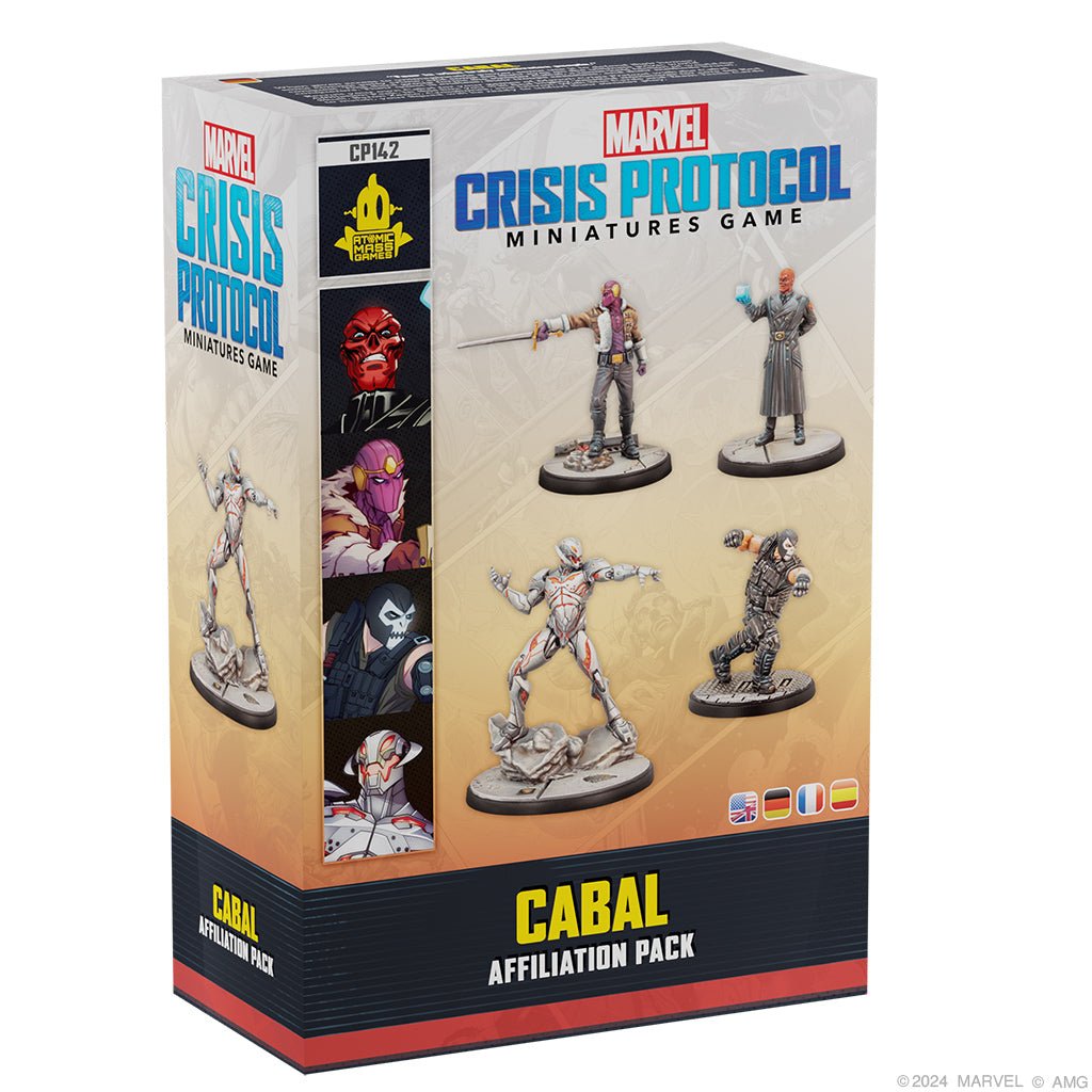 Marvel: Crisis Protocol – Cabal Affiliation Pack Collectible Miniatures Game The Compleat Strategist