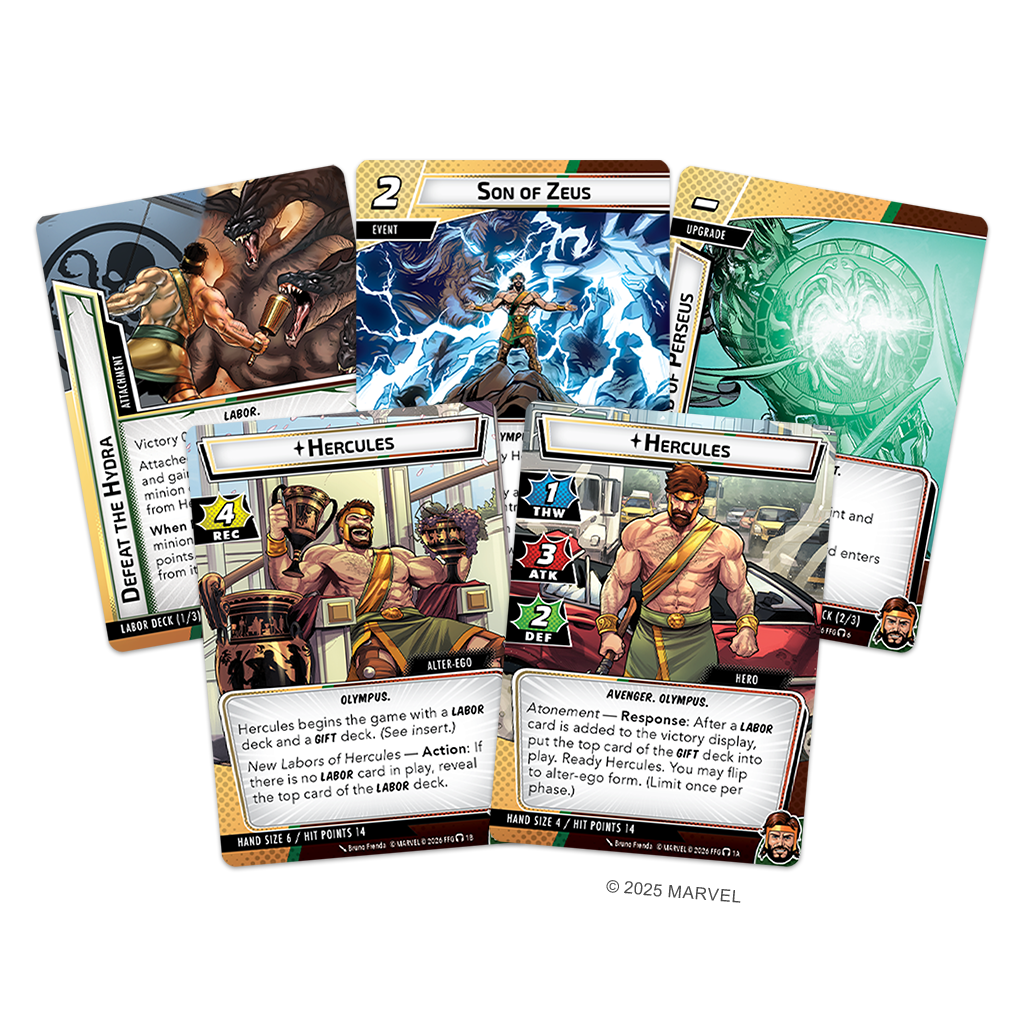 Marvel Champions: The Card Game - Hercules Hero Pack (Preorder)