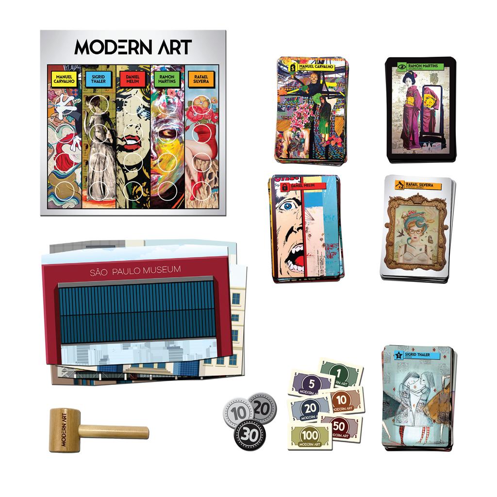 Modern Art Board Game The Compleat Strategist