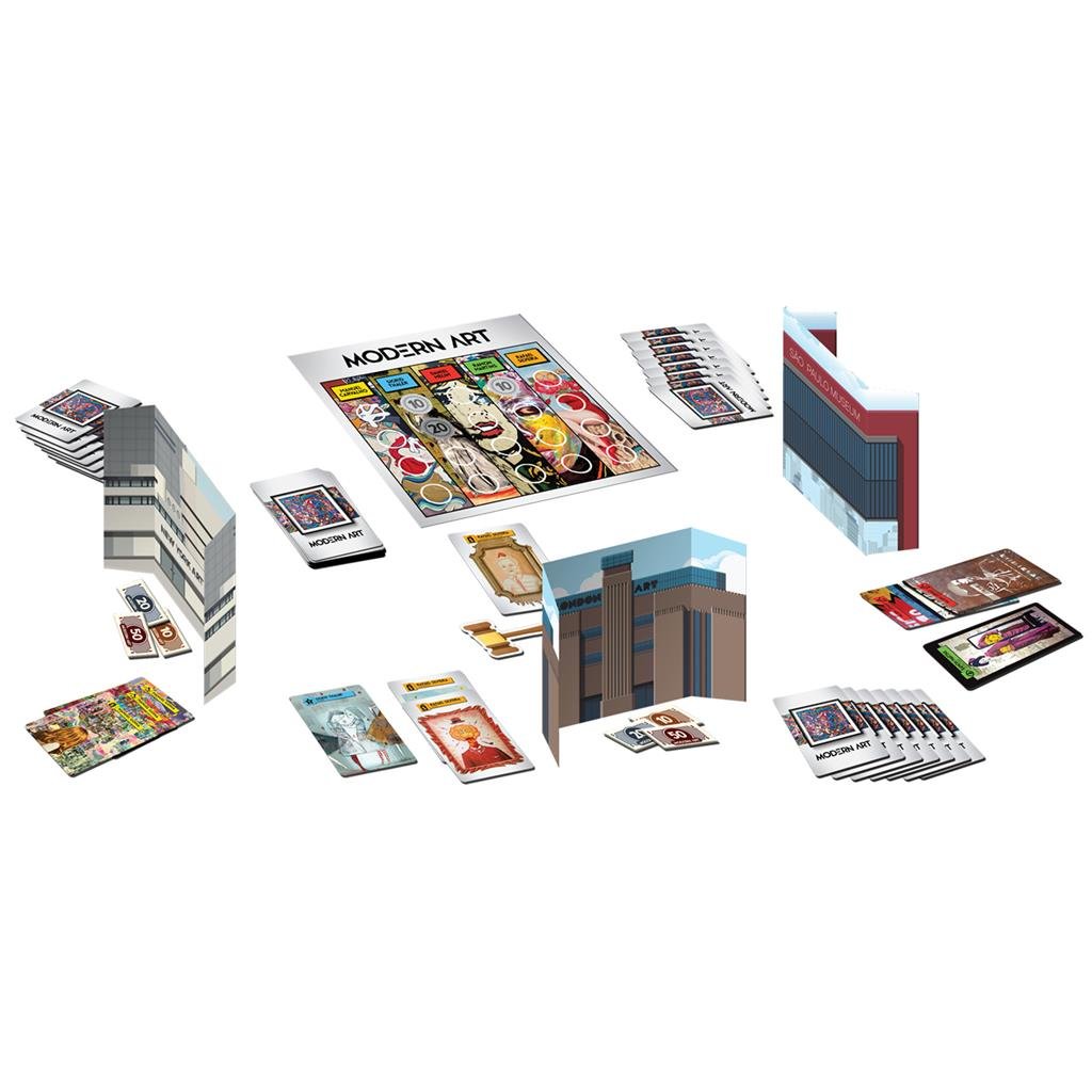 Modern Art Board Game The Compleat Strategist
