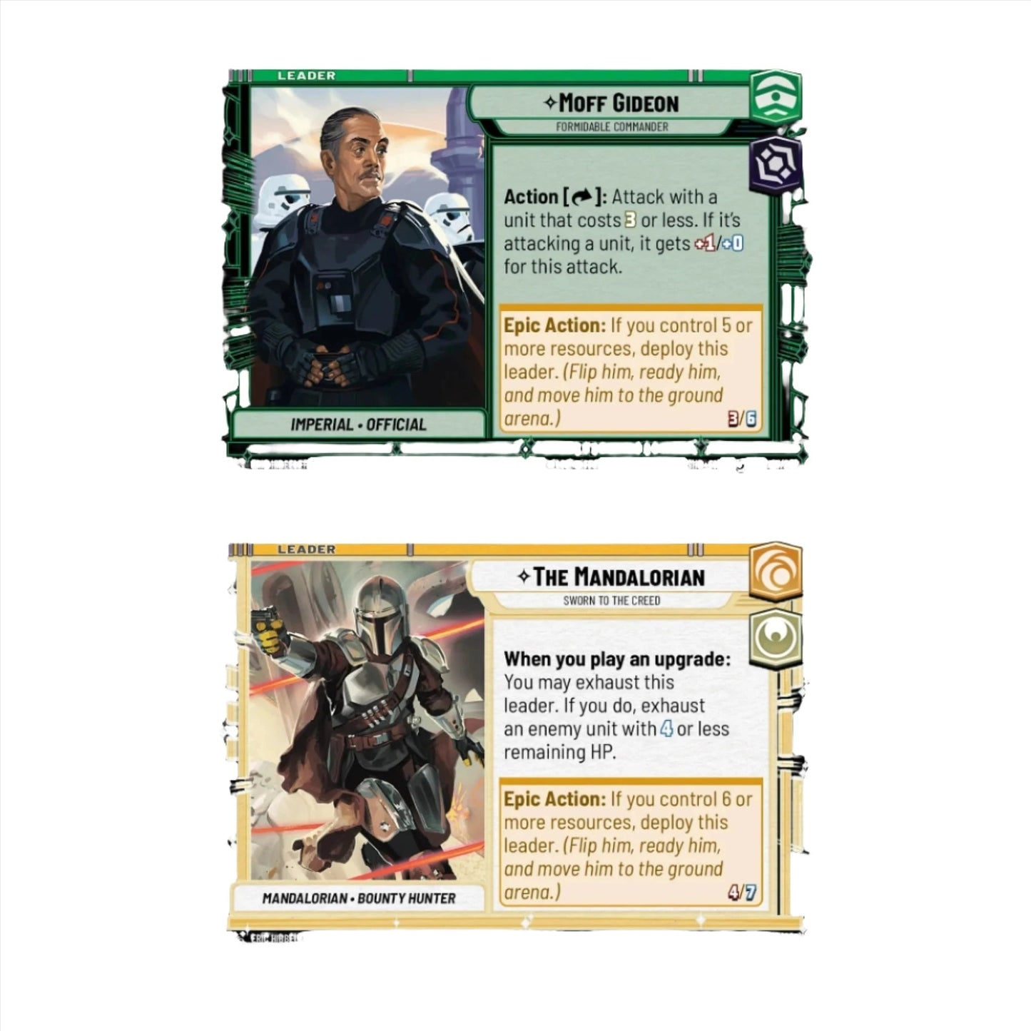 Star Wars: Unlimited - Shadows of the Galaxy: Two - Player Starter Card Games The Compleat Strategist