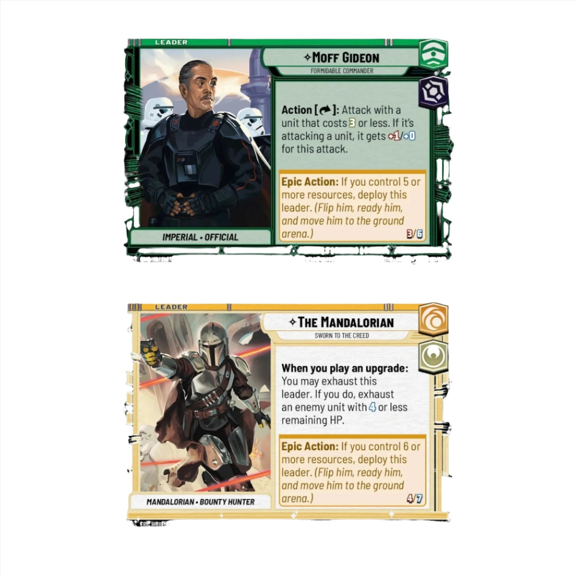 Star Wars: Unlimited - Shadows of the Galaxy: Two - Player Starter Card Games The Compleat Strategist