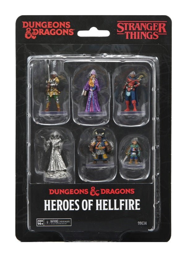 Stranger Things: Heroes of Hellfire Tabletop Role Playing Game Miniatures The Compleat Strategist