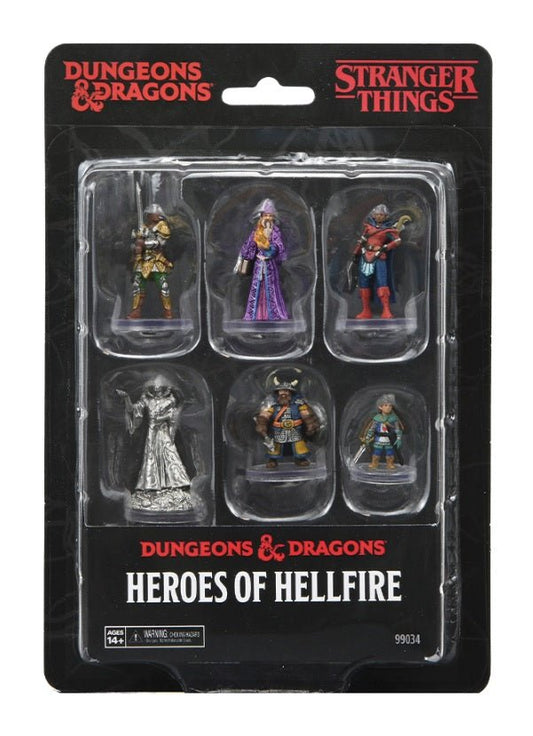 Stranger Things: Heroes of Hellfire Tabletop Role Playing Game Miniatures The Compleat Strategist