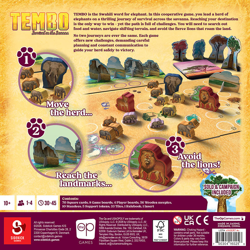 Tembo: Survival on the Savanna