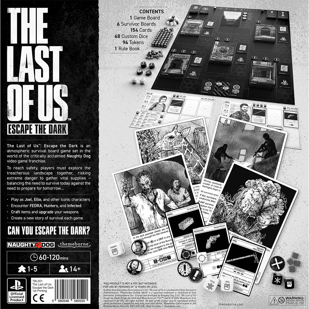 The Last of Us: Escape the Dark (Preorder) Board Game The Compleat Strategist