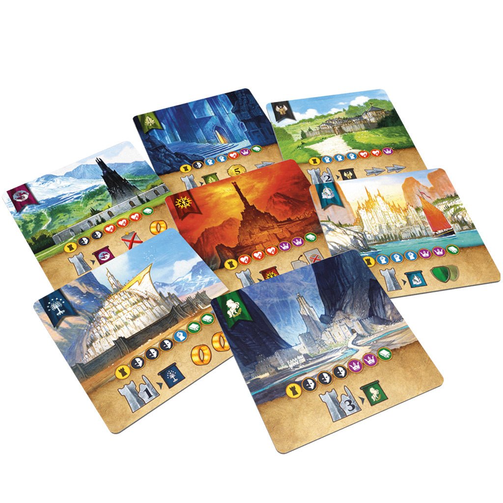 The Lord of the Rings: Duel for Middle - Earth) Board Games The Compleat Strategist