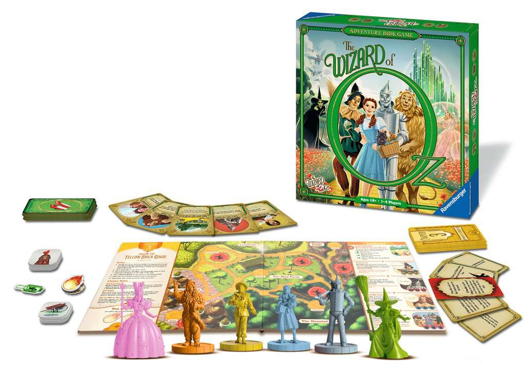 The Wizard of Oz: Adventure Book Game from RAVENSBURGER NORTH AMERICA, INC. at The Compleat Strategist