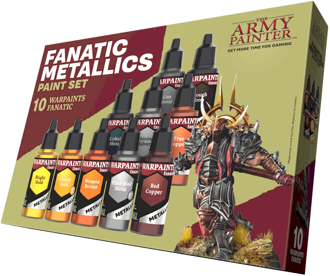 Warpaints: Fanatic Metallics Paint Set Hobby Paints and Sprays The Compleat Strategist