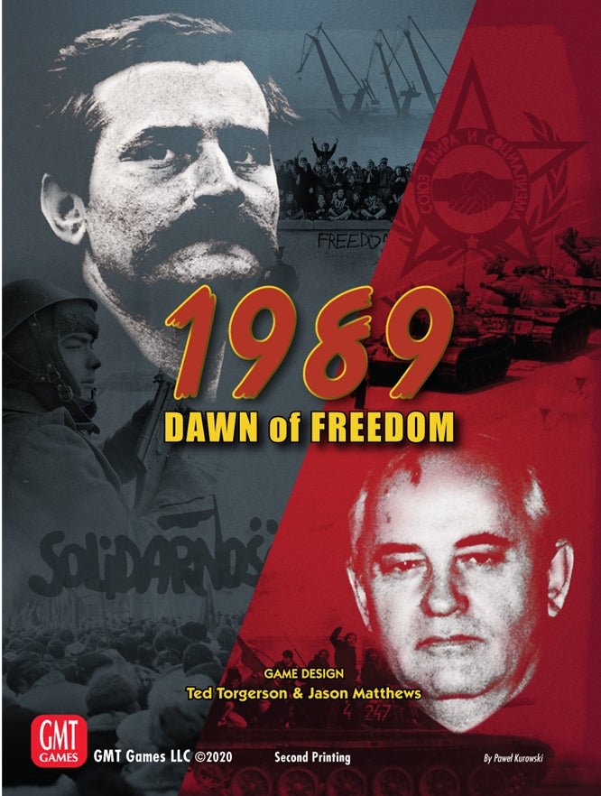 1989 Dawn of Freedom from GMT GAMES, LLC at The Compleat Strategist