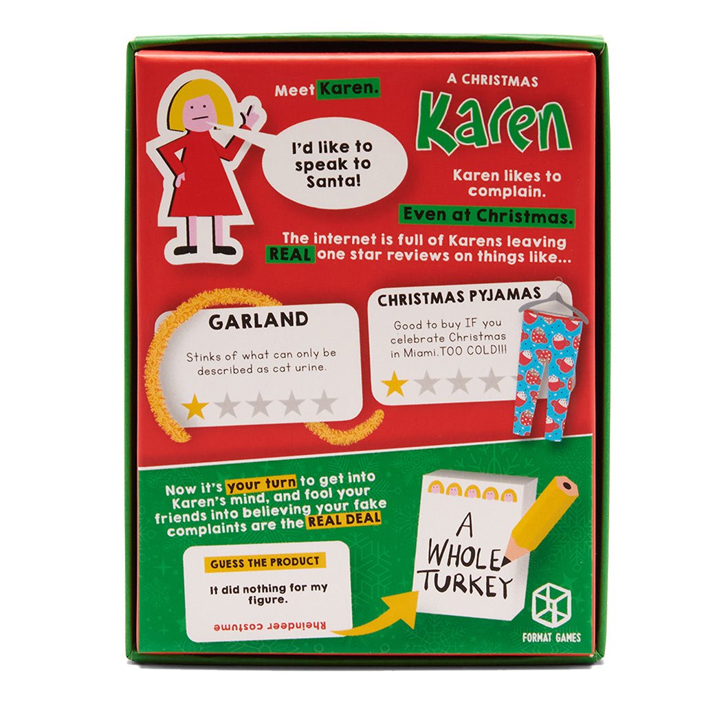 A Christmas Karen (Preorder) from Format Games at The Compleat Strategist