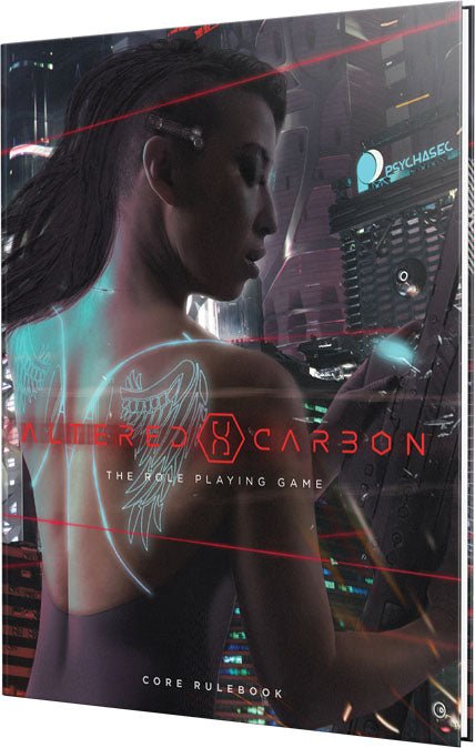 Altered Carbon RPG: Core Rulebook Hardcover - The Compleat Strategist