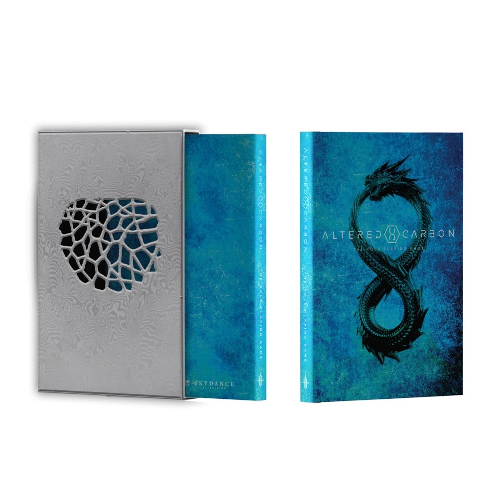 Altered Carbon RPG: Core Rulebook Hardcover Deluxe Limited Edition (Slipcase) - The Compleat Strategist