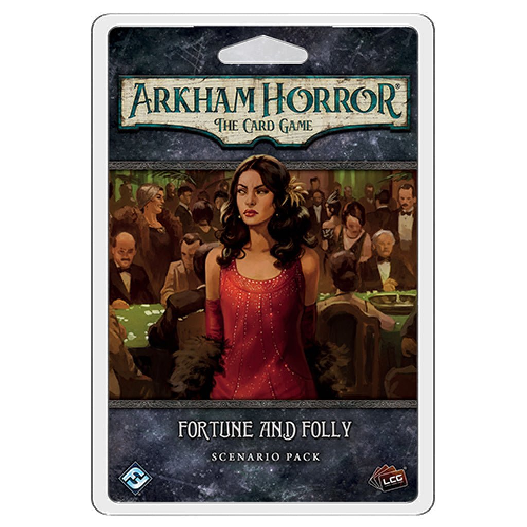 Arkham Horror: The Card Game - Fortune and Folly Scenario Pack (Preorder) - The Compleat Strategist