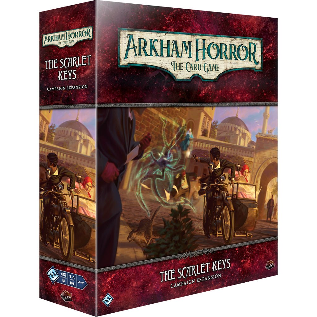 Arkham Horror: The Card Game - The Scarlet Keys Campaign Expansion from Fantasy Flight Games at The Compleat Strategist