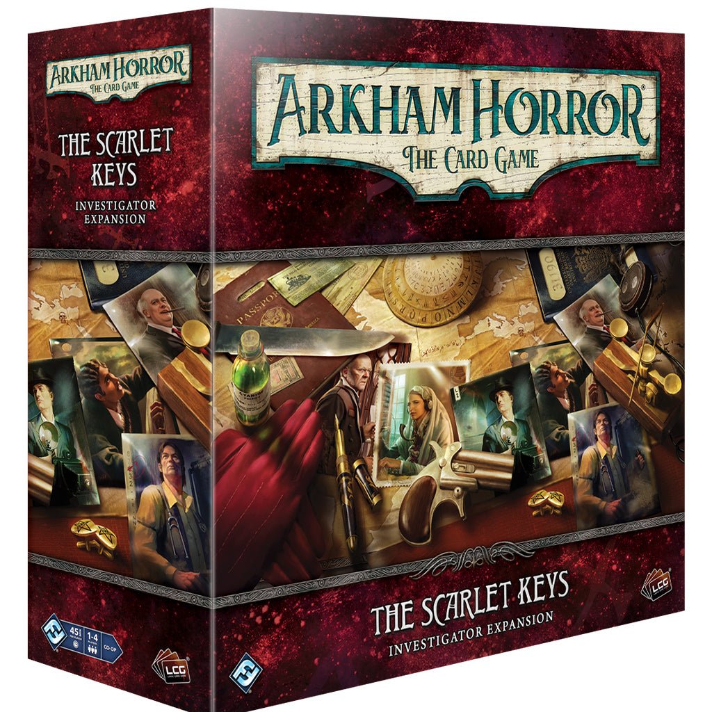 Arkham Horror: The Card Game - The Scarlet Keys Investigator Expansion from Fantasy Flight Games at The Compleat Strategist
