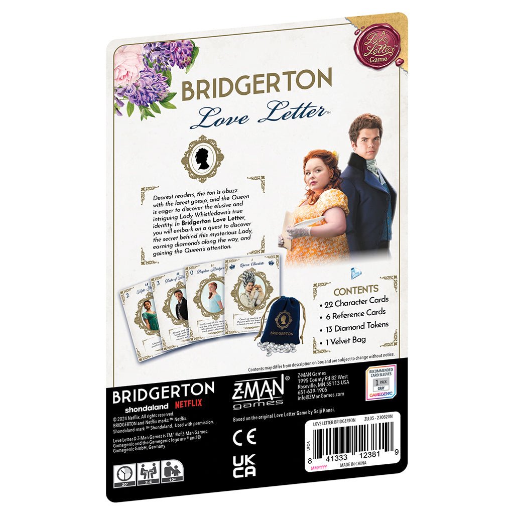 Bridgerton Love Letter (Preorder) from Z-Man Games at The Compleat Strategist