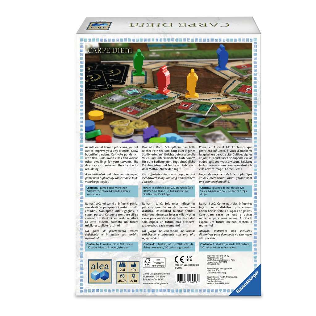 Carpe Diem from RAVENSBURGER NORTH AMERICA, INC. at The Compleat Strategist