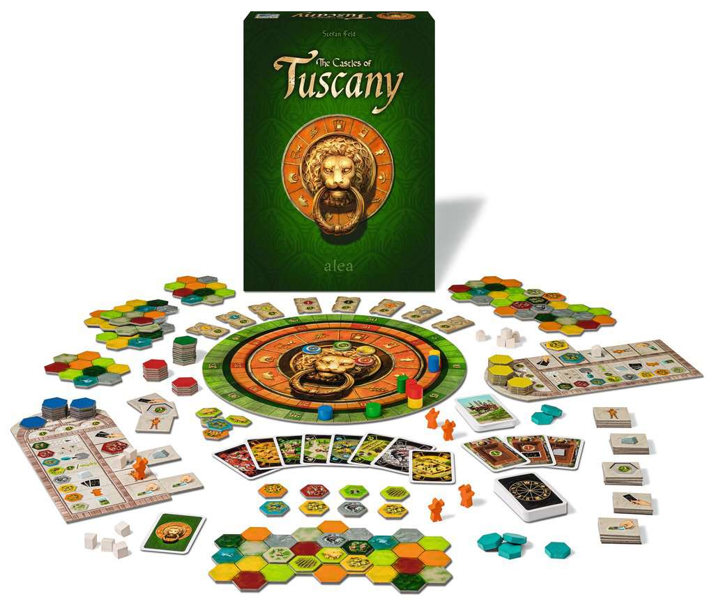 Castles of Tuscany Board Games The Compleat Strategist