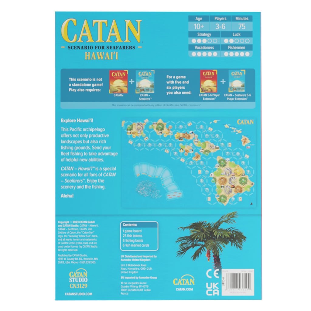 CATAN - Hawai'i (Preorder) - The Compleat Strategist