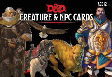 Dungeons and Dragons RPG: Creatures & NPC Cards (182 cards) from BATTLEFRONT MINIATURES INC at The Compleat Strategist