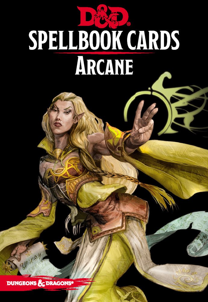 Dungeons and Dragons RPG: Spellbook Cards - Arcane Deck (253 cards) - The Compleat Strategist