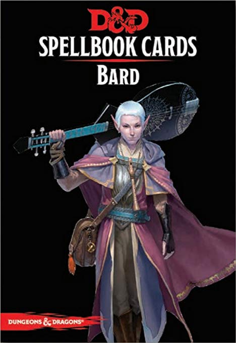 Dungeons and Dragons RPG: Spellbook Cards - Bard Deck (128 cards) from BATTLEFRONT MINIATURES INC at The Compleat Strategist