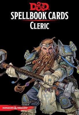 Dungeons and Dragons RPG: Spellbook Cards - Cleric Deck (149 cards) - The Compleat Strategist