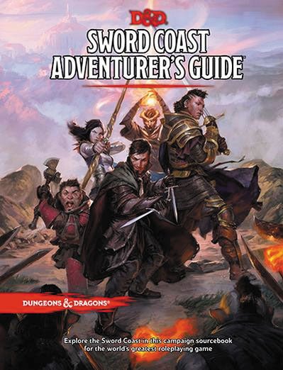 Dungeons and Dragons RPG: Sword Coast Adventurers Guide from Wizards of the Coast at The Compleat Strategist