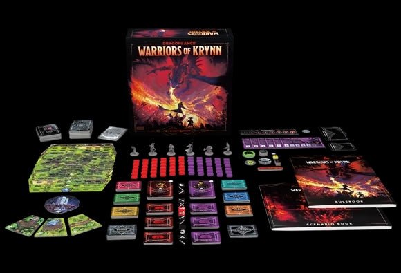 Dungeons & Dragons: Dragonlance - Warriors of Krynn Board Game (Preorder) - The Compleat Strategist