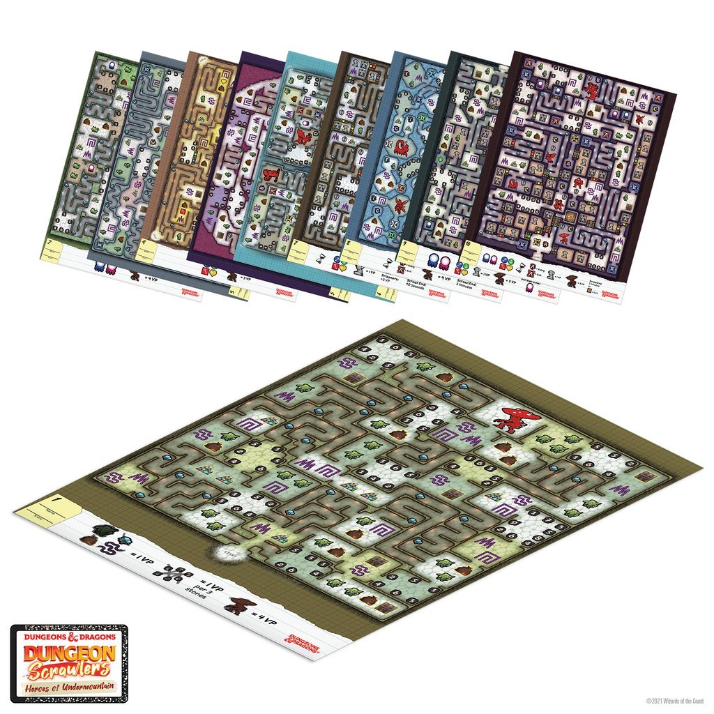 Dungeons & Dragons: Dungeon Scrawlers - Heroes of Undermountain - The Compleat Strategist