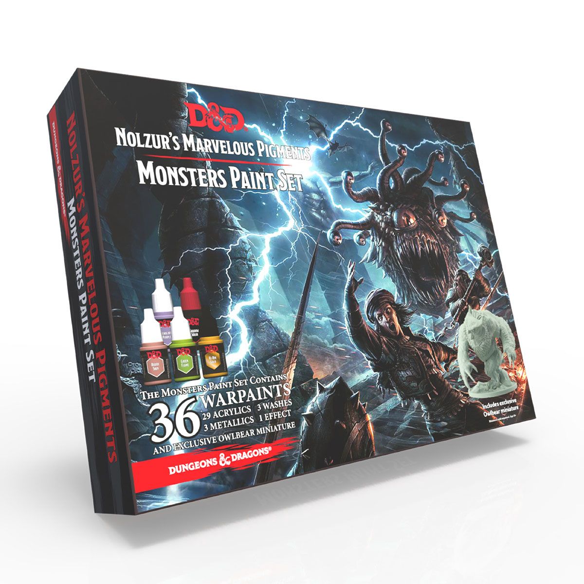 Dungeons & Dragons Nolzur's Marvelous Pigments: Monster Paint Set from The Army Painter at The Compleat Strategist
