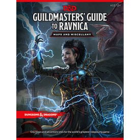 Dungeons & Dragons RPG: Guildmasters' Guide to Ravnica Maps and Miscellany from Wizards of the Coast at The Compleat Strategist